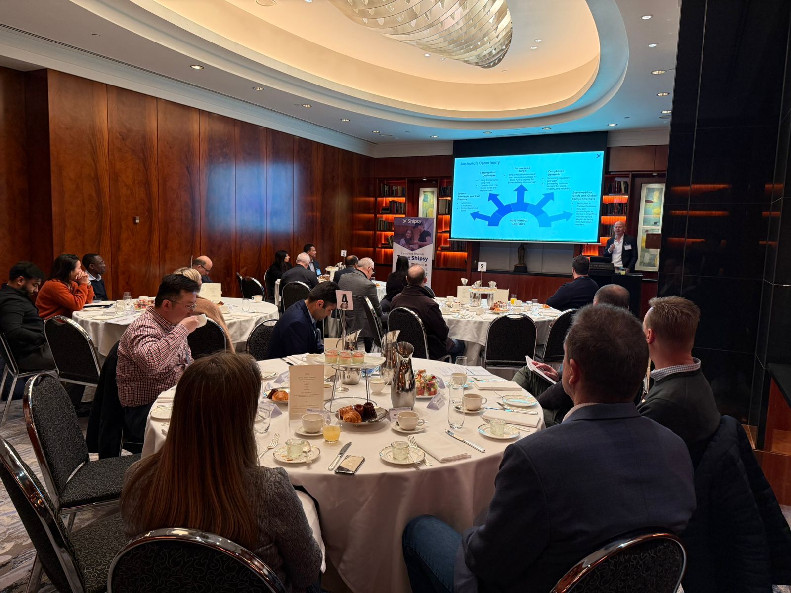Leaders at the Limitless roundtable